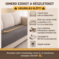 🛋️ Vastag, csúszásgátló, karcolásálló kanapéhuzat | Flanel, univerzális méret