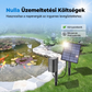 🐟 600 W-os, napenergiával működő, kertre szánt oxigénellátó berendezés