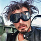 👓 OTG Vintage motoros szemüveg (szemüveg felett is viselhető)