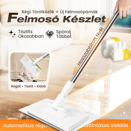 🧹 Praktikus mosófelmosó – cserélhető törlőrongy