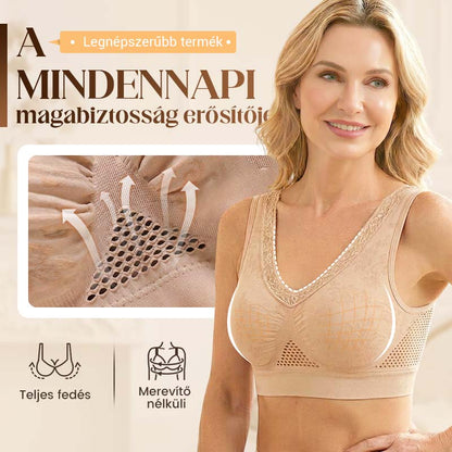 【1 + 1 ingyenes】Női merevítő nélküli csipke melltartó – kiváló tartással