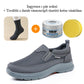 👟2026 Új ortopédiai szellőző férfi csizma – Slip-On stílus