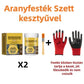 🥳 Időjárásálló, vízbázisú aranyfesték – Tartós fény, természetes hatás!