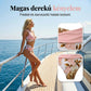 🌸(S-XL) Női virágmintás magas derekú bikini szett