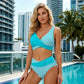 👙 Színblokkos bikini S–3XL: Stílusos és alakformáló kétrészes fürdőruha