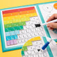 🧩🎨 Gyerekeknek szóló mágneses kirakós játék – elősegíti a matematika megértését