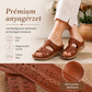 💥 Prémium Bőr Női Szandál – Lábközép-boltozat Támasztással