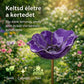 🌺 Művészet a Kertben: Kézzel Készített Fém Virágtámasz – Esztétika és Funkció!