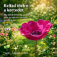 🌺 Művészet a Kertben: Kézzel Készített Fém Virágtámasz – Esztétika és Funkció!