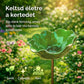 🌺 Művészet a Kertben: Kézzel Készített Fém Virágtámasz – Esztétika és Funkció!