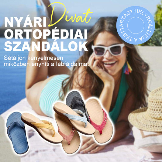 🤩Kényelmesebb viselet🌊Nyári ortopédiai szandálok🌴