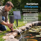 🐟 600 W-os, napenergiával működő, kertre szánt oxigénellátó berendezés