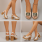 ✨Stílusos szandál csatos sarokkal – Tökéletes kiegészítő minden ruhatárhoz 👡