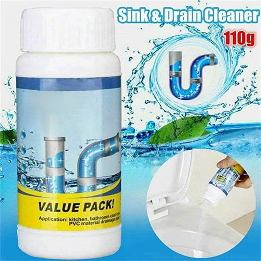 🏠 Nagy hatékonyságú csatorna-tisztító - nem károsítja a csöveket, gyorsan eltávolítja az eltömődéseket