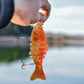 🎣 Élethű, többszörösen összeillesztett süllyedő horgászcsali