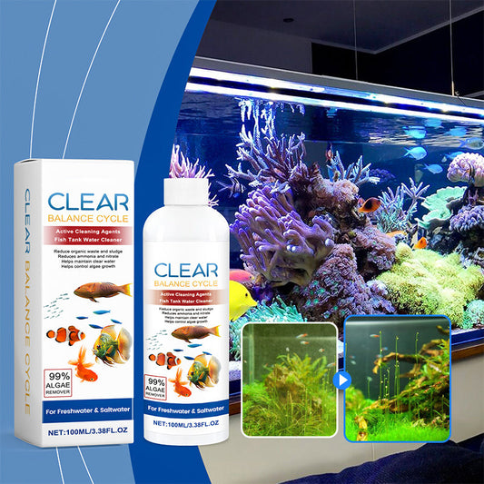 🐟 Akvárium tisztítószer - Halakra ártalmatlan