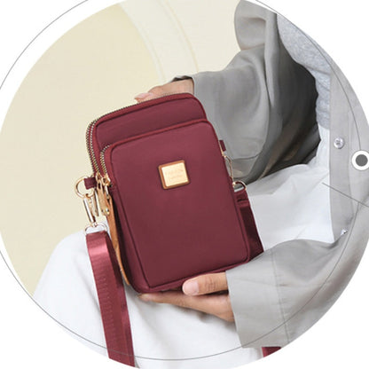 🔥 Új termék promóció ✨ Stílusos háromrétegű crossbody táska