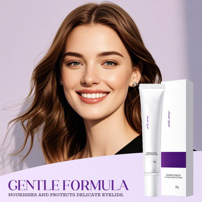 Hosszú élettartamú és láthatatlan kettős szemhéj formázó krém