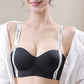 Női vezeték nélküli melltartó, varratmentes, emelő és támasztó