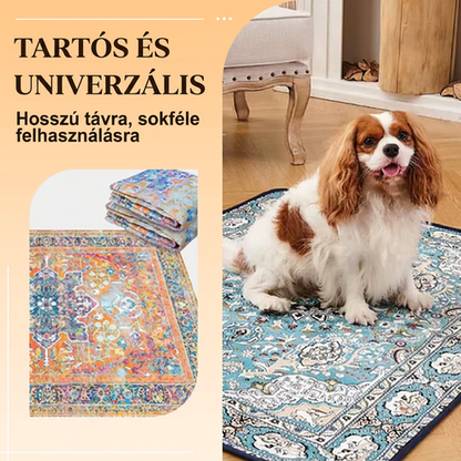 🐱 Mosható bohém stílusú kisállatszőnyeg 🐶