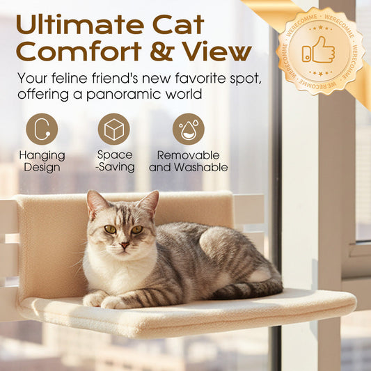 L alakú függő macskaágy - maximális teherbírás 12 kg