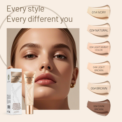 Hosszantartó mattító hidratáló alapozó