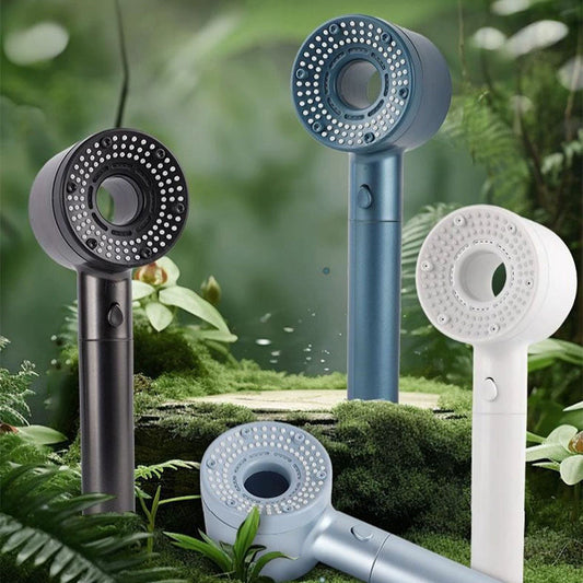 🚿 Nagynyomású zuhanyfej – 5 sugárfajtával, víztakarékos és vízkőmentesítő