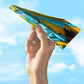 ✈️ Gyerekeknek való 3D-s színes papírrepülő – 2–11 éves gyermekek számára