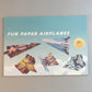 ✈️ Gyerekeknek való 3D-s színes papírrepülő – 2–11 éves gyermekek számára