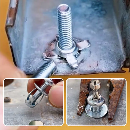 Hátul rögzített tágulási dugócsavarok – nagyobb stabilitás