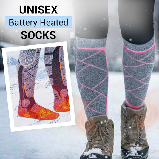 🧦 Fűtött termikus zokni beépített szigetelő réteggel – melegen tartja a lábát