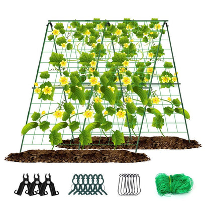 🌿 Stabil A-keretes kerti növénytámasz – ideális kúszónövényekhez | Könnyen összeállítható🛠️