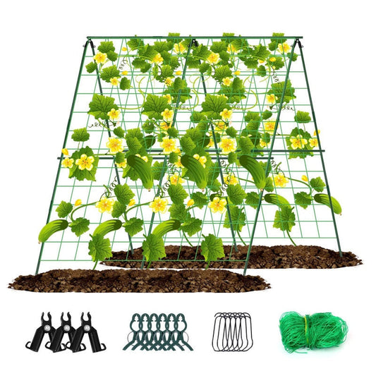 🌿 Stabil A-keretes kerti növénytámasz – ideális kúszónövényekhez | Könnyen összeállítható🛠️