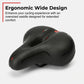 🚲Ergonomikus kerékpárnyereg memóriahabbal – lélegző és rendkívül kényelmes