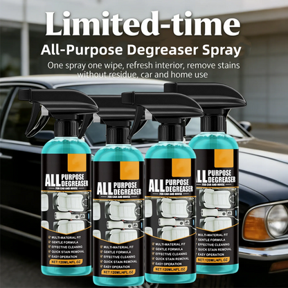 ✨Professzionális zsírtalanító spray – alacsony szagú, fémek és műanyagok számára egyaránt biztonságos és ártalmatlan