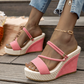 👠 Elegáns ferde sarkú szandál nőknek – magas sarok | divatos