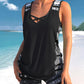 🩱 Mintás kétrészes tankini fürdőruha | S–3XL
