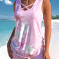 🩱 Mintás kétrészes tankini fürdőruha | S–3XL