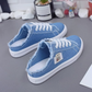 👟Női farmer anyagú slip-on papucs – kényelmes talp és laza stílus