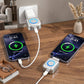 140W / USB-C PD 3.1 töltő AI automatikus kikapcsolással és intelligens akkumulátorvédelemmel – univerzális iPhone-hoz, MacBookhoz és táblagépekhez