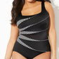 🏊‍♀️(L-4XL) Női mintás egyrészes fürdőruha