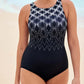 🏊‍♀️(L-4XL) Női mintás egyrészes fürdőruha