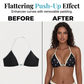 👙 Polka dots mintás, hátsó nyaknál megkötős bikini szett