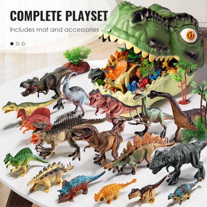🦖 Élethű dinoszaurusz-makettkészlet – 46/52/64 darabos