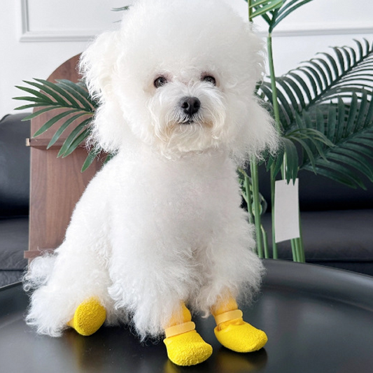 🐶【2+1 ingyen】Csúszásgátló vízálló kutyacipő