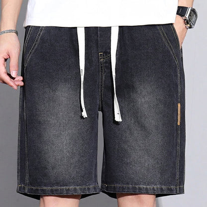 Férfi Vintage Farmer Casual Rövidnadrág - Kényelmes és strapabíró