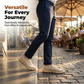 Férfi csúszásmentes, légáteresztő hálós vászoncipő – slip-on változat