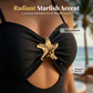 🩱 Női áttört bikini ruha csillogó tengericsillagokkal ⭐