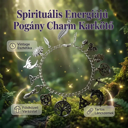 🔮 Retro stílusú női karkötő – titokzatos és egyedi