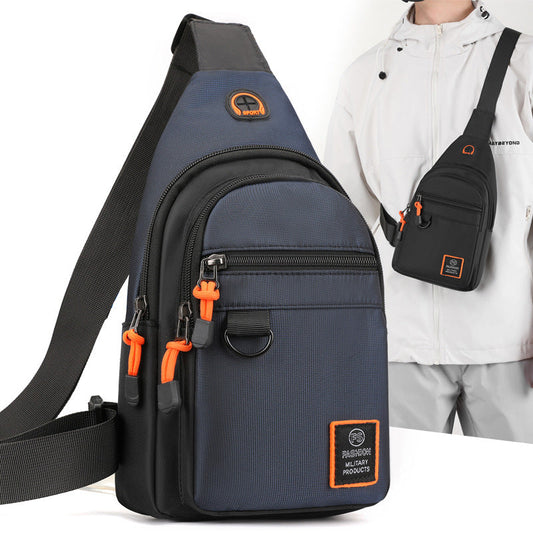 🎒 Vízlepergető többzsebes crossbody sling táska – praktikus és stílusos!